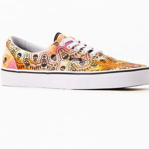 Vans Era Skull Bandana Tie Dye Skate Sneakers Streetwear Retro Punk Goth 11